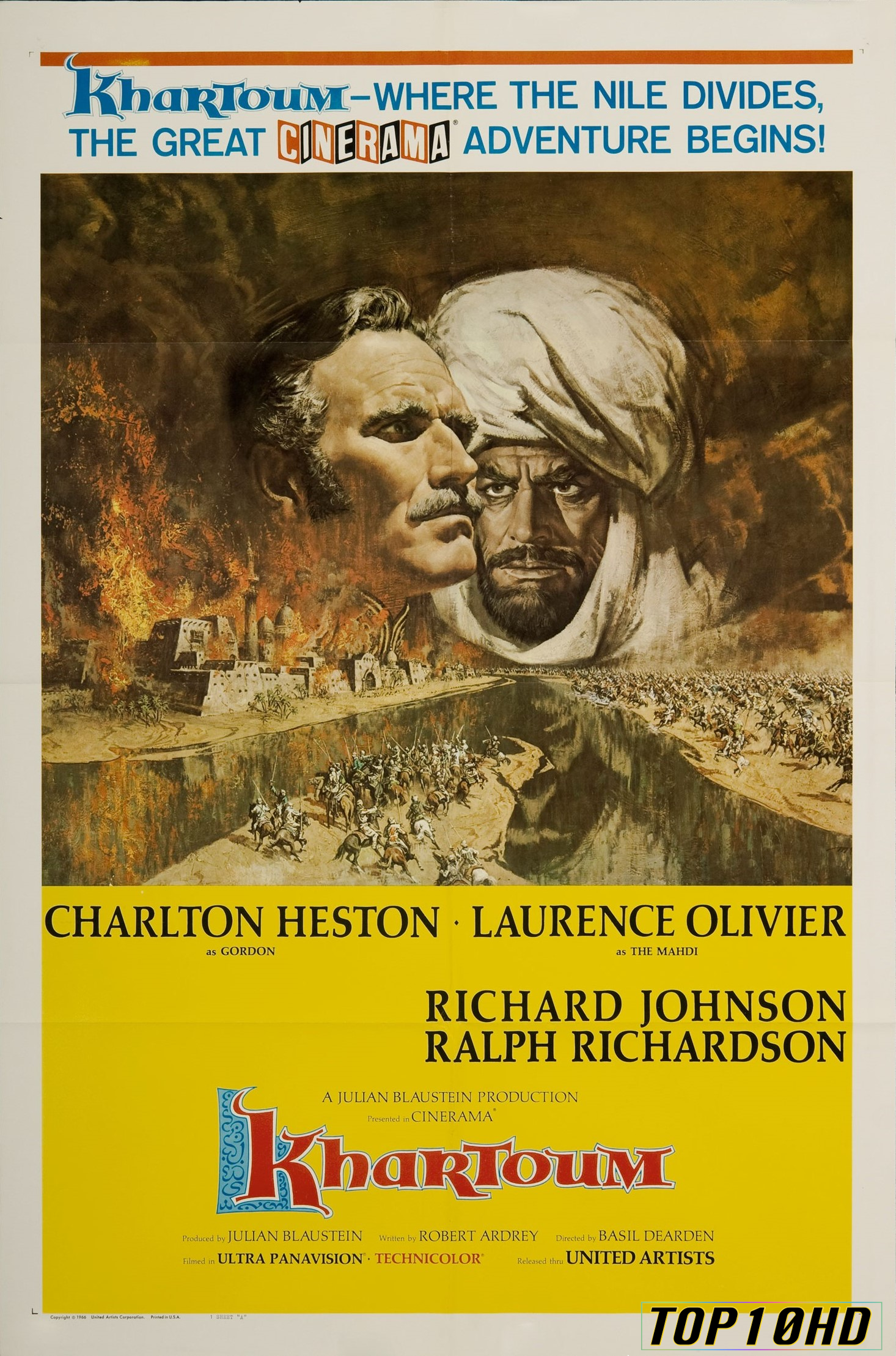 ดูหนังออนไลน์ Khartoum ศึกคาร์ทูม (1966) บรรยายไทย